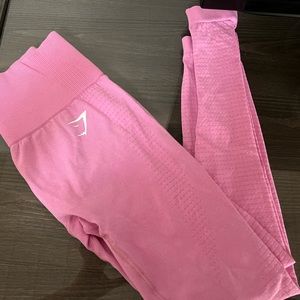 GYMSHARK | VITAL SEAMLESS 2.0 LEGGINGS IN SORBET PINK MARL